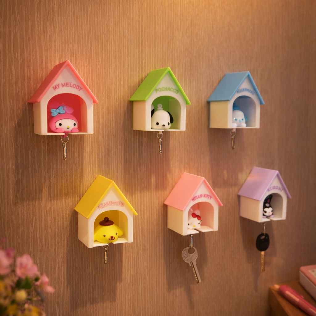 Kawaii Kitty Keychain